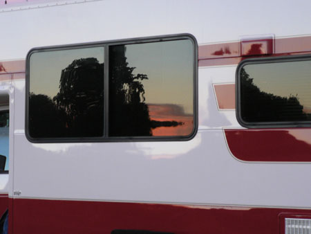 Sunset reflection 