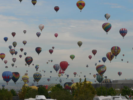 balloons everywhere 
