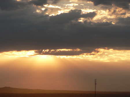 first sunset