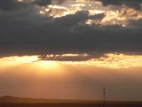 first sunset