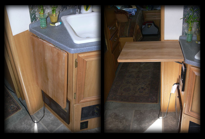 Lazy Daze Rv >> Improvements and Additions to the Kitchen in Cholula Red Lazy Daze Rv >> Improvements and Additions to the Kitchen in Cholula Red